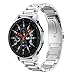 Produktbild Cooljun für Samsung Galaxy Watch 46mm Armband 22mm Solider Edelstahl Metall Ersatz Band Uhrenarmband Armbands Uhrenarmband Bänder für Galaxy Watch 46mm (Silber)
