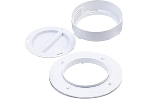 Sichler Exclusive Air Conditioner Wall Connection: Universal Exhaust Wall Connection for Air Conditioners, Diameter 15 cm (Wall Connection Air Conditioning Hose, Mobile Air Conditioning Wall