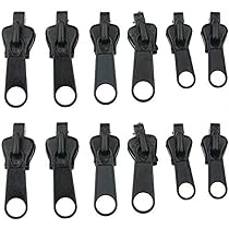 Kit Riparazione Cerniere - 12 Cursori Universali Per Sostituire Zip Rotte Su Giacche, Zaini, Valigie E Abbigliamento. - Foto 4