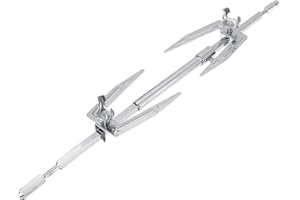 BEENLE-ICEY BBQ Rotator Motor or Rotary Fork Set Electric BBQ Rotisserie Grill Rod 1.5V D Size Barbecue Rotisserie Rotator Motor for Rotisserie Kit for Gas Charcoal Grill(Roast Chicken Fork)