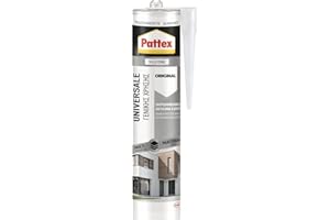 Pattex Sigillante Universale, Silicone Universale, Trasparente, 280 ml