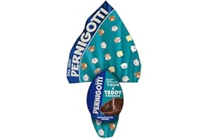Pernigotti Uovo di Pasqua cioccolato al latte finissimo con collezione Thun per Teddy Friends da 240 grammi - Pasqua 2024