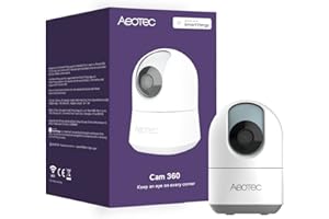 Aeotec Smartthings GP-AEOCAMEU Kamera Kopułkowa, Biały, Do 10 m