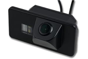 Navinio Rückfahrkamera 170° Winkel wasserdicht Nachtsicht Auto Rückansicht Kamera Einparkhilfe Rückfahrsystem (Schwarz) für BMW E90 E91 92 E39 E46 E60 62 62 E70 E81 87 E88