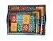 Crafticia Craft Rajasthani Handicraft Traditional Wooden serving Tray 15 inch set of 3 decorative gift item wood showpiece 002 RS.1299.00