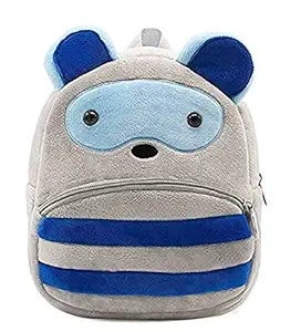 Blue Tree Cute Kids Backpack Toddler Bag Plush Animal Cartoon Mini Travel Bag for Baby Girl Boy 1-6 Years (Recon)