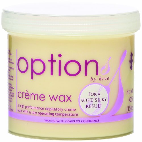 Hive Options - Cera depilatoria para piel suave (425 gramos)