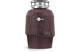 InSinkErator Evolution Plus 750 EC Food Waste Disposal Unit for Sink with Air Switch - Kitchen Sink Accessories and Gadgets - 20.9 x 20.9 x 31.2 cm