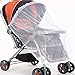 TOOGOO(R) Infant Baby Pram Mosquito Net Buggy Pushchair Stroller Fly Midge Insect Cover Protector White