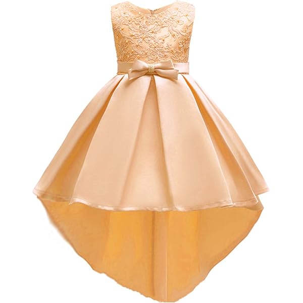 Vestito Principessa Bambina Con Paillettes E Fiori - Tulle, Senza Maniche, Per Feste E Matrimoni - Foto 5