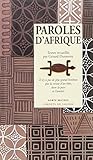 Paroles d'Afrique