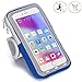 Price comparison product image SPO-2 Mobile Phone Case for Elephone P8 3D Sport Armband for Running, Jogging, Cycling Blue