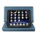 Produktbild Scoolr Tablet-Halter, Kissen – iPad Kissen Tablet Gepolsterte Ständer Sofa Book Rest Unterstützung Lesen Keilkissen für Bett/Book/iPad/Nexus/Galaxy mit Pocket (Mediterranen blau)