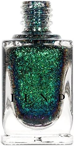 'Ilnp Gaia – Blue/Green Ultra Chrome Color Shifting Flakie Nail Polish by Ilnp Cosmetics, Inc. "
