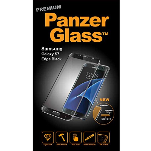 PanzerGlass 1048 Proteggi Schermo Premium per Samsung Galaxy S7 Edge Nero