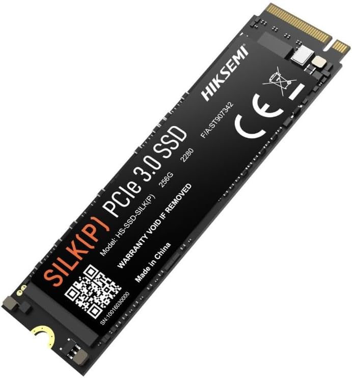 Hiksemi SSD Silk(p) M.2 Nvme 256 GB, Maksimum Sıralı Okuma Hızı: 2280 MB/sn,Maksimum Sıralı Yazma Hızı: 1800 MB/sn,Maksimum Rastgele 4K Okuma (IOPS): 90K,Maksimum Rastgele 4K Yazma (IOPS): 320K