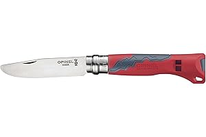 Opinel Kindermesser N° 07 Outdoor Junior Rot