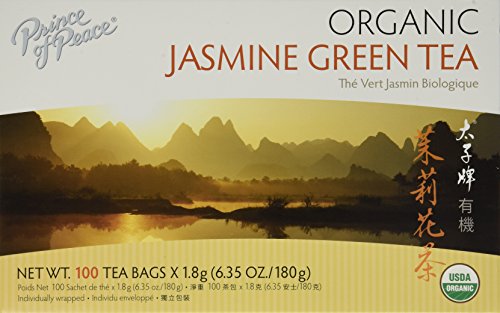 Organic Jasmine Green Tea - 100 - Bag