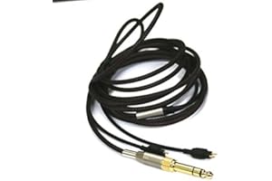 NewFantasia Replacement Audio Upgrade Cable for Sennheiser HD650, HD600, HD580, HD660S, Massdrop HD6XX Headphones 3meters/9.9feet