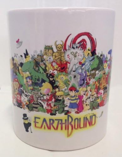 Earthbound Collage 11oz Ceramic Coffee Mug by Cotton Cult