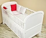 Baby Nestchen Bettumrandung 210 cm Design102 Bettnestchen Kantenschutz Kopfschutz für Babybett Bettausstattung - 2