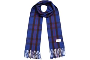 TG Thistle Gem Traditional Tartan Clan Scarves – Multicolor, super-soft Scottish Clan Tartan Scarf - Perfect for both Men and Women