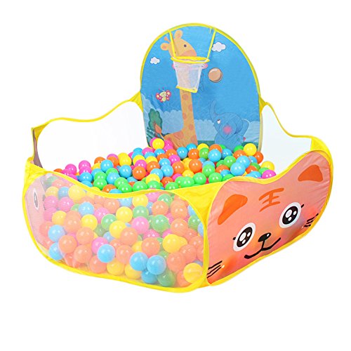 Chendongdong Children Play Tents Playpens Tents Toddler Sensory Ball Pit Play House Outdoors 120*70/30CM (not include balls)