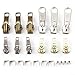 Produktbild Anladia 22tlg gemischt Reißverschluss Reparatur Set Zipper Schieber Schlitten Anfangsstopper Endestopper