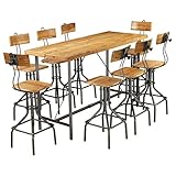 Möbel Möbelgarnituren Küchen- & Esszimmergarnituren Tischabmessungen: 180 x 70 x 107 cm (L x B x H)