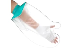 Gipsschutz Wasserdicht Hand,Ymapinc Erwachsene Verbandschutz Duschschutz Arm Wasserdichter Handgipsschutz Wiederverwendbarer Duschschutz Hand Duschen Schutzhülle für Handgelenk Finger