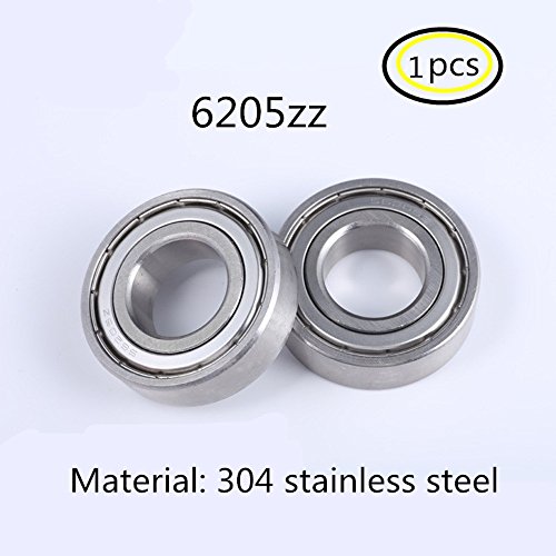 Preisvergleich Produktbild 304 Edelstahl Abgeschirmte Industrie Rillenkugellager Radial Kugellager (6205zz)