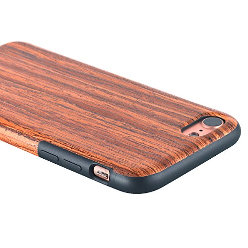 Funda iPhone 8 Funda iPhone 7 Snewill Wooden Shockproof Drop Protection Dual Layer Slim Hybrid Wood Case Cover For iPhone 7-Rosewood reviews Funda iPhone 8 Funda iPhone 7 Snewill Wooden Shockproof Drop Protection Dual Layer Slim Hybrid Wood Case Cover For iPhone 7-Rosewood