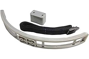 ARZER Budget Stainless Steel Gas Bottle Holder Bracket, Caravan, Grey/Black