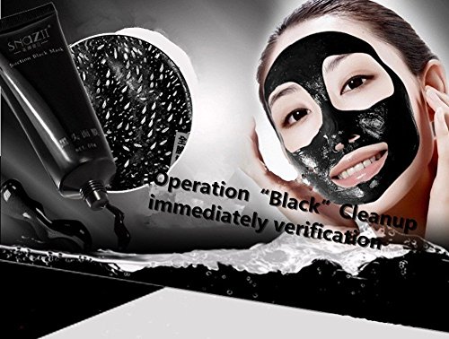Mabox blackhead remover,Tearing style Deep Cleansing purifying peel off,acne treatment,black mud face mask(60g) - 6