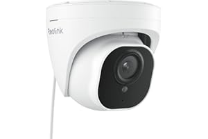 Reolink 4K Telecamera PoE Esterno, Rilevamento di Uomo/Veicolo/Animale, Visione Notturna IR 30 metri, Videosorveglianza con Audio, Impermeabile IP67, Time-Lapse, Slot per Scheda microSD, RLC-820A