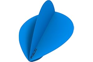 Ruthless R4X | 100 Micron Premium Extra Strong Dart Flights, Pear Shape, Multiple Set Sizes and Multiple Colours