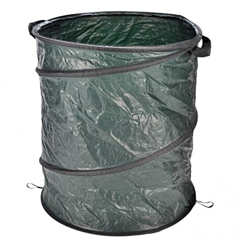 3 x Pop Up Gartensack Laubsack Rasensack Abfallsack 160L Gartenabfallsammler - 2