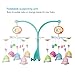 [ New Version ] VicTop Crib Holder Musical Bedding Cradle Mobiles Stand + Music Box + 5 Toys