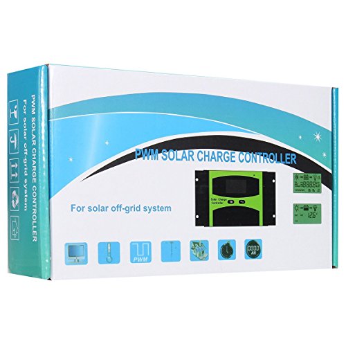 MOHOO 30A 12V-24V Solar Panel Regler Laderegler Intelligente Heim Verwenden PWM & WPC-Modus LCD Display Solarladeregler Mit USB Geeignet für Haus, Industrie, Gewerbe, Boot, Auto usw.# - 9