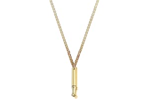 MYUILOR Edelstahl Achtsames Atmen Halsketten Angst Relief Tool Shift Artikel für Angst, Stress, Panikattacken Relief Meditation Gold