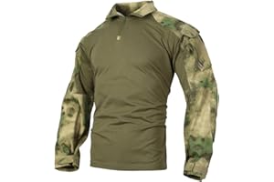 EMERSONGEAR Men's Tactical Shirt,Gen3 Airsoft Combat Army Paintball Quick Dry Long Sleeve BDU T-Shirt Top