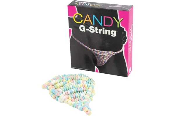 String fantaisie en bonbons pour femme – Déguisement à la maison – Parfait pour Noël ou un anniversaire, enterrement de vie de jeune fille, idée cadeau