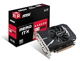 MSI Radeon RX 560 Aero ITX OC 4GB AMD GDDR5 1x HDMI, 1x DP, 1x DL-DVI-D, 2 Slot Mini PC, Afterburner OC, AMD FreeSync, Grafikkarte