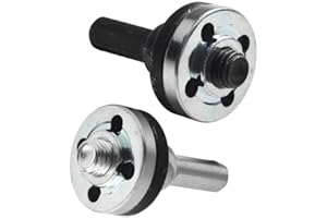 Zilimontt Verbindungsstangen-Adapter für elektrische Bohrmaschine auf Winkelschleifer, 10 mm, Stahl, Umbauset für kabelgebundene und kabellose Bohrmaschinen mit Trennscheiben, Polieren, 2 Stück