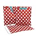 Produktbild 25 Frau Wundervoll Papiertüten - rot, weiße Punkte - / Geschenktüten / Candy Paper Bags