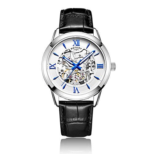 Rotary Herren-Armbanduhr Analog Automatik Leder - GS00651/21 Rotary Herren-Armbanduhr Analog Automatik Leder - GS00651/21