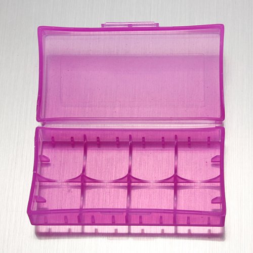5X Micro BATTERIE AUFBEWAHRUNGSBOX Transportbox Akku BOX CASE 18650 CR123A 16340 - 2