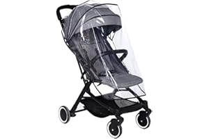 XINXI Protections Pluie Et Vent pour Poussettes, Imperméable Habillage Pluie pour Poussette Housse Universelle pour Tout Type De Poussettes, Stroller Weather Shield Rainproof