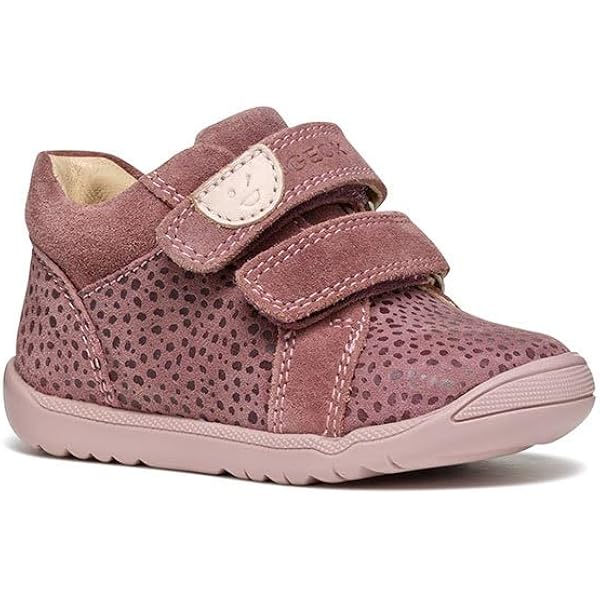 Chaussures Geox B Macchia C Pour Fille - Premiers Pas, Semelle Respirante, Imperméable, Confortable