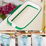 Plastic Garbage Bag Holder / Dustbin (Green)( with side clips for better grip) for Kitchen / Office / Clincs / Schools - MosQuick RS.199 (60.00% Off) - Amazon